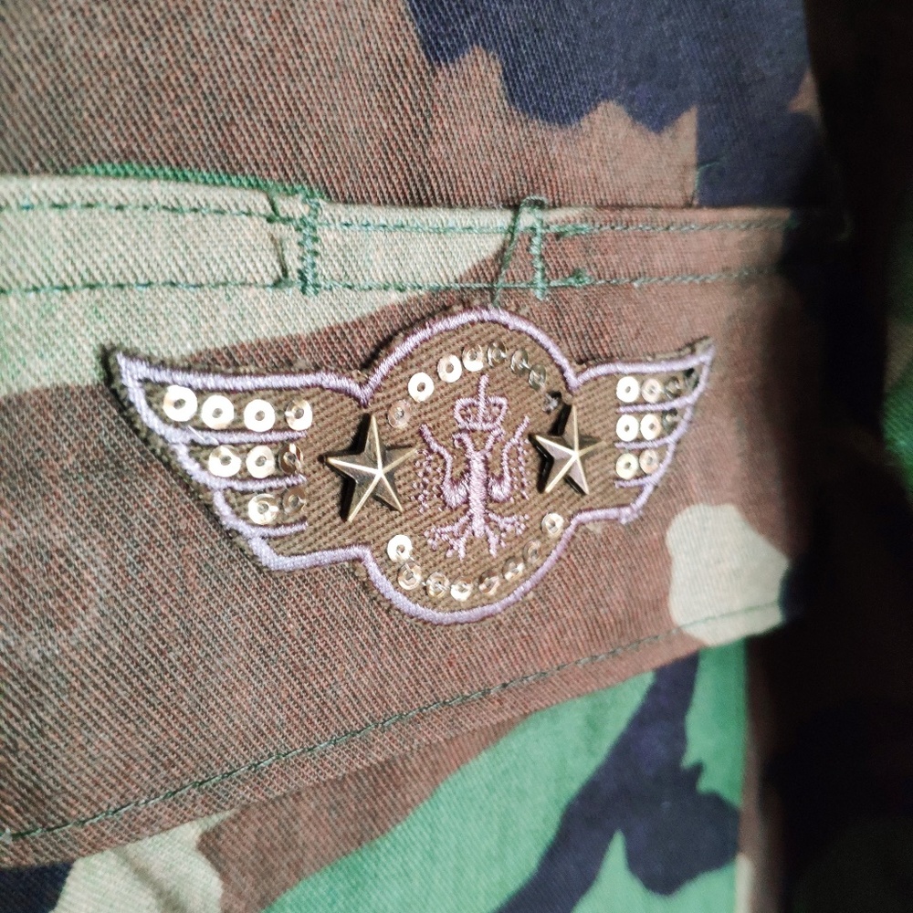 Military Jacket Rasta Baby Camo Jacket 🔥🔥🔥 - Picture 3 of 4